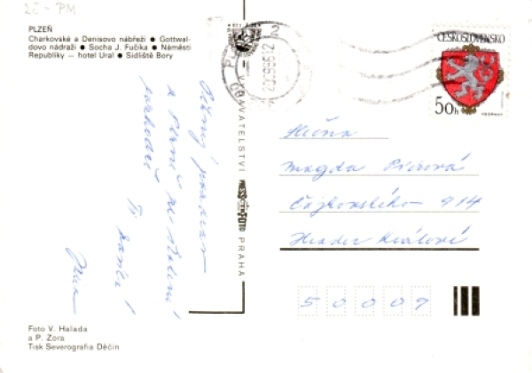 Plzeň 1986 95 001 ●